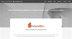 Desktop Screenshot of futurebau.eu